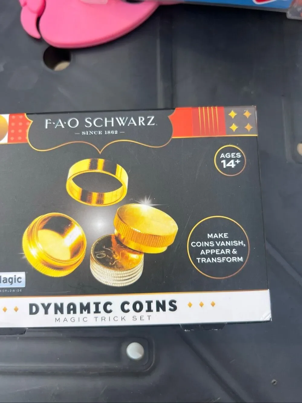 FAO Schwarz Dynamic Coins Magic Trick Set New